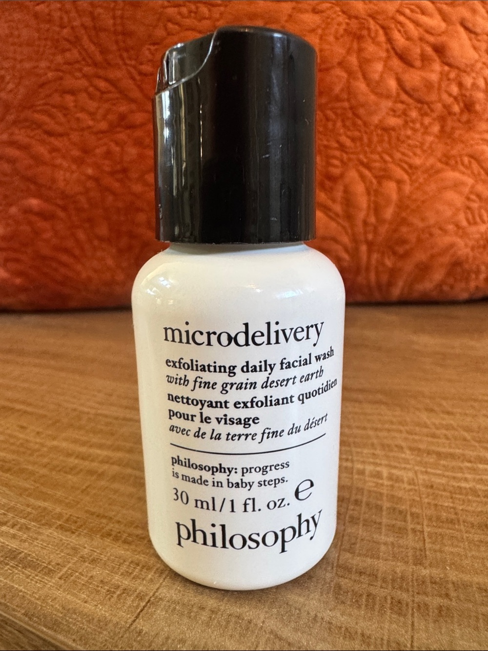 Philosophy microdelivery Exfoliating Wash - White Bottle with Black Cap